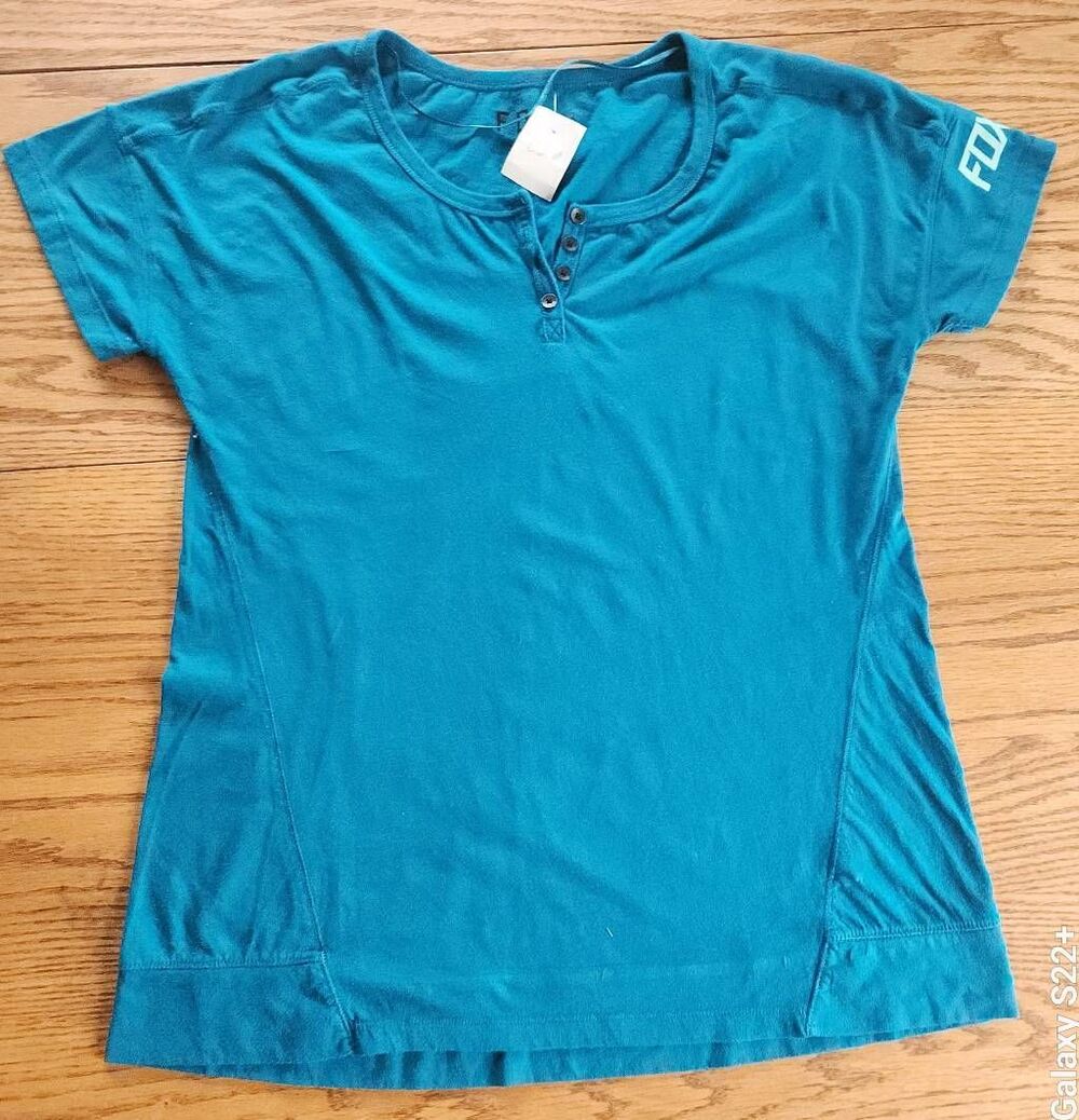 E21 Foxhead turquois short sleeved t shirt